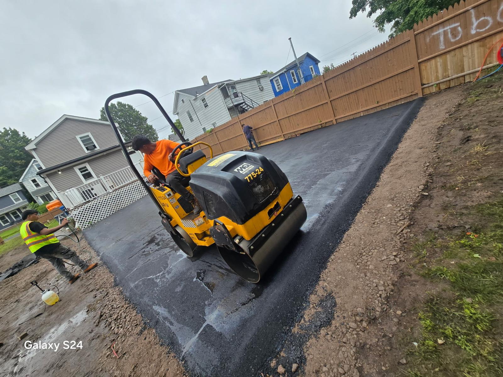 Precision Compaction & Hot-Mix Installation